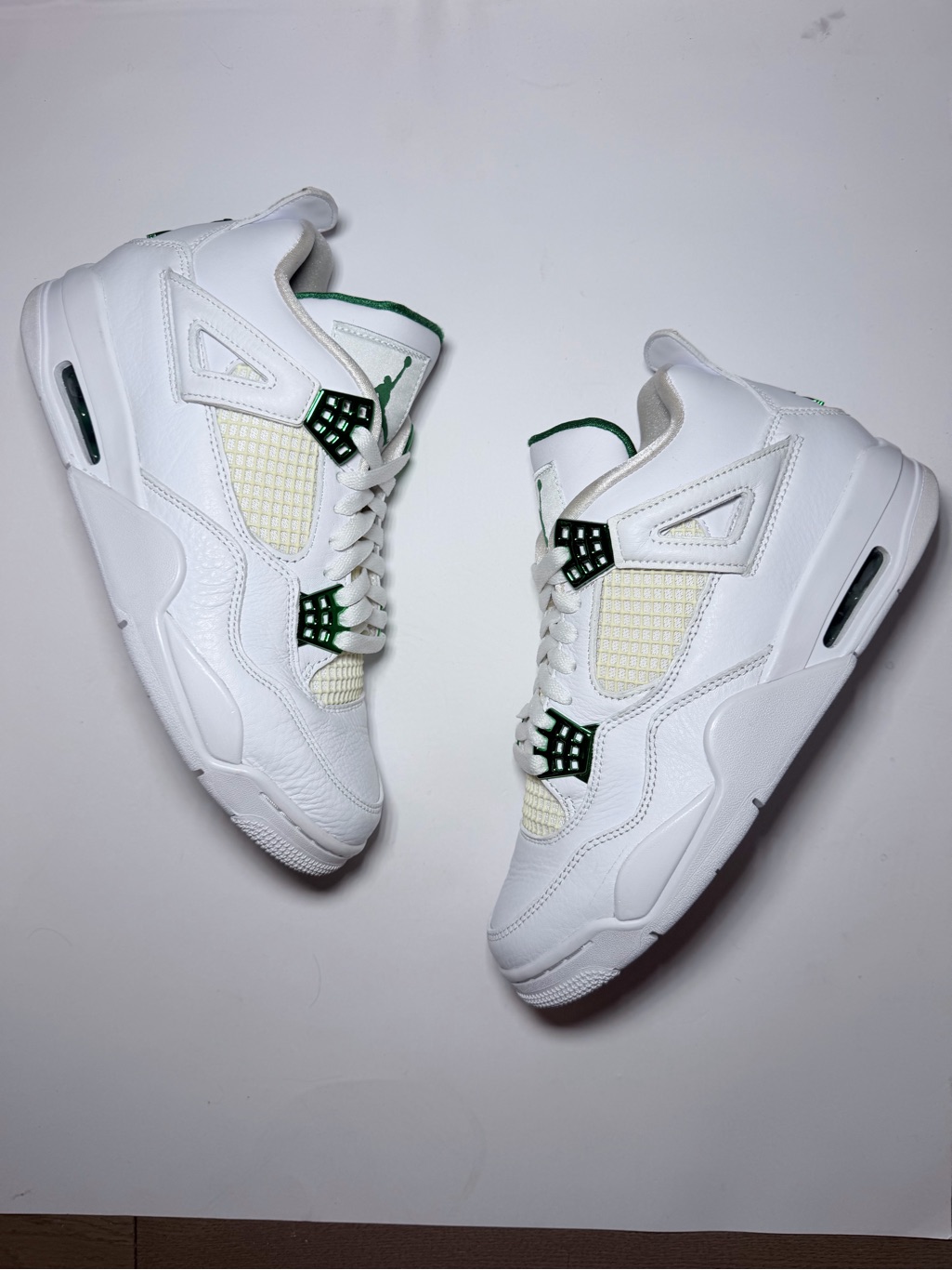Air Jordan 4 Retro Green Metallic Ct8527113 White Pine Green Metallic Silver Pe